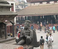 katmandu garuda statue